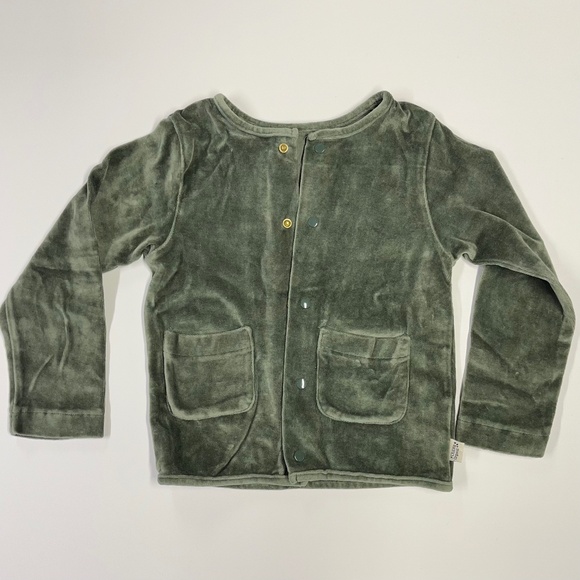 Poudre Organic Velour Jacket Size 4T EUC - Picture 1 of 3